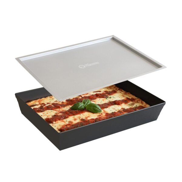 Chef Pomodoro Authentic Detroit-Style Pizza Pan Lid (Lid 14 x 10 inch)