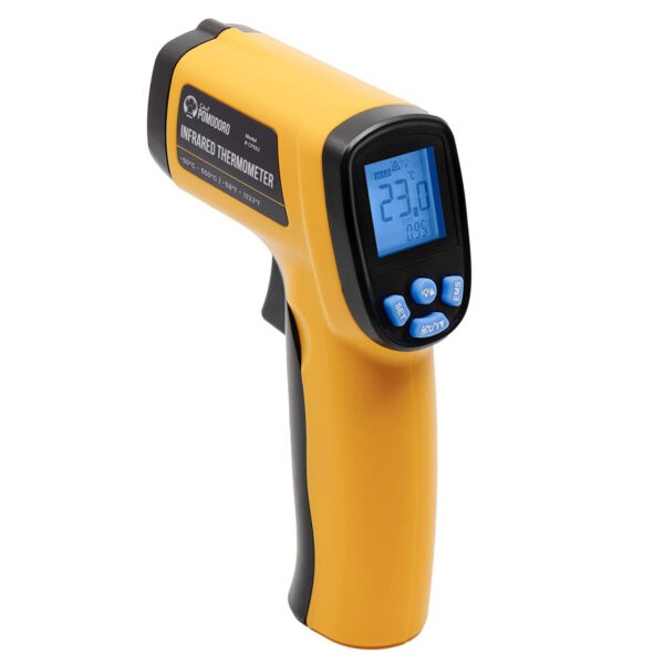 Chef Pomodoro Infrared Digital Thermometer For Cooking, Backlit Lcd Display, -581022 (-50550)