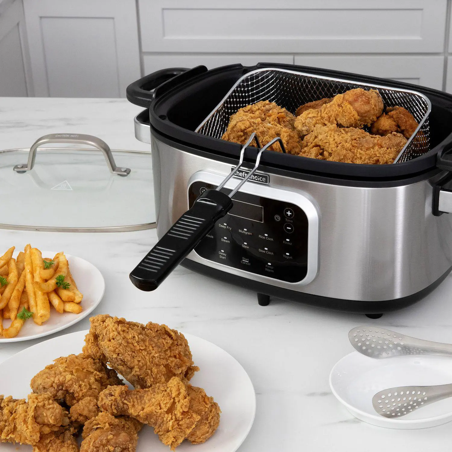 Chef's Choice 6-Qt. All-in-1 Stainless Steel Multi-Cooker - Image 17