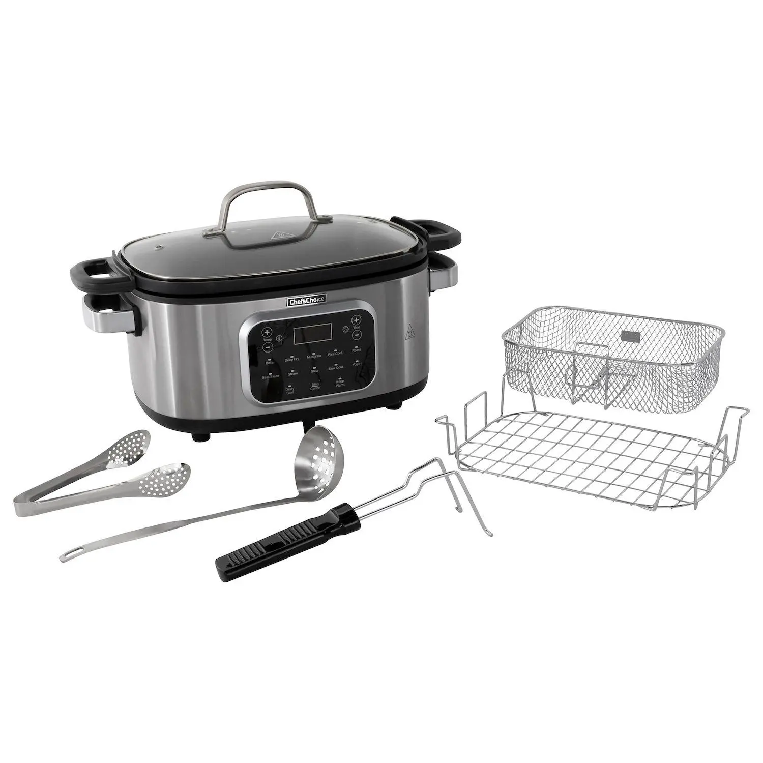 Chef's Choice 6-Qt. All-in-1 Stainless Steel Multi-Cooker - Image 3