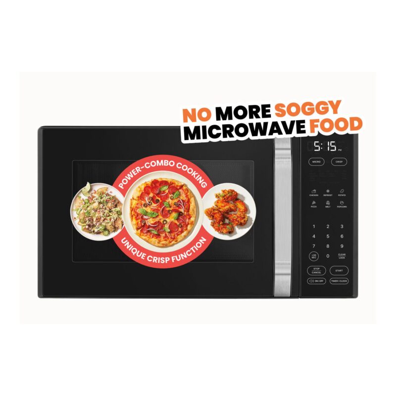 Chefman 1.0 cu. ft. Microwave Crisper with Digital Control - Image 5