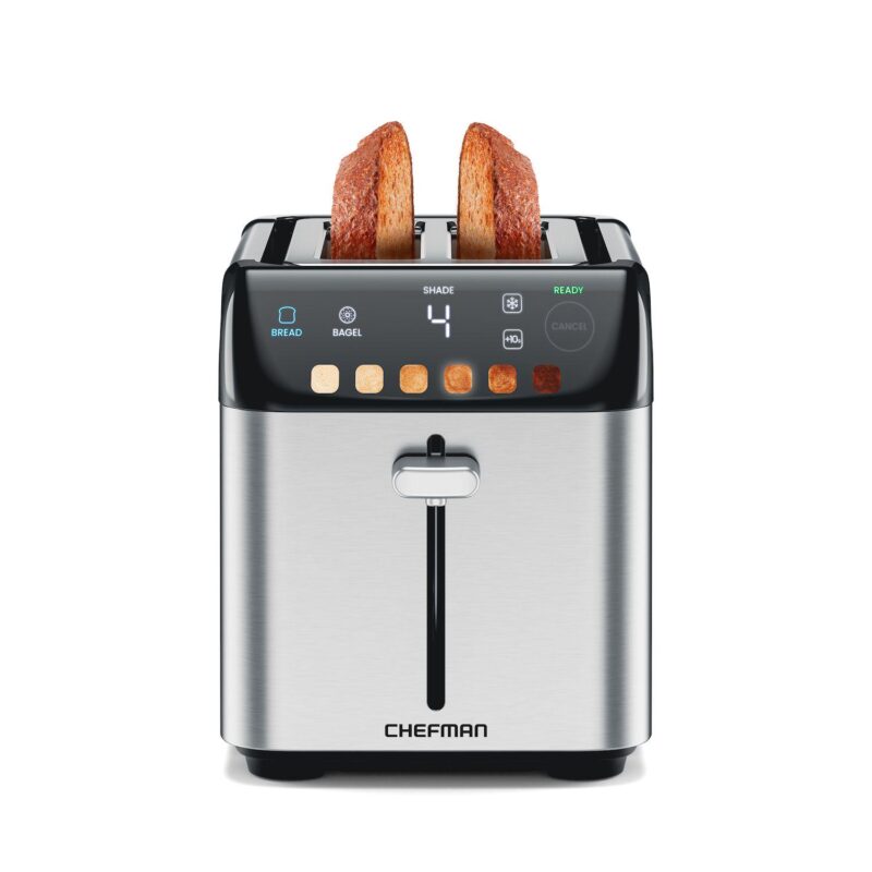 Chefman 2-Slice Stainless Steel Smart Toaster - Image 3