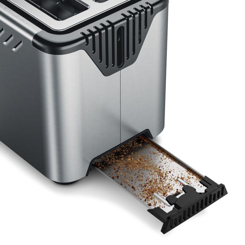 Chefman 2-Slice Stainless Steel Smart Toaster - Image 5