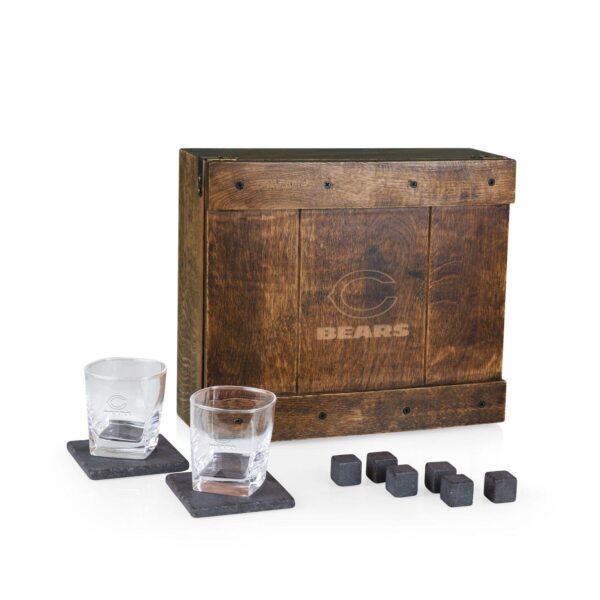 Chicago Bears Whiskey Box Gift Set