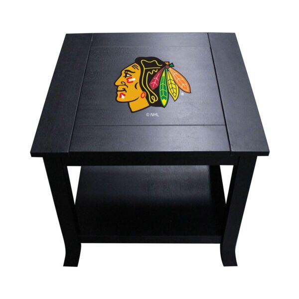 Chicago Blackhawks Side Table