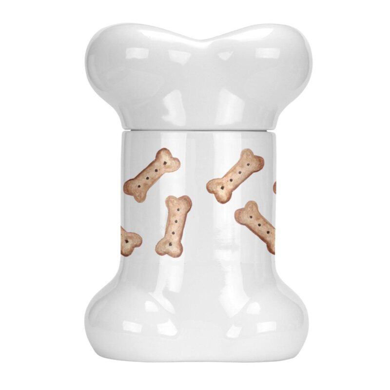 Chow Chow Bone Shaped Treat Jar - Image 4