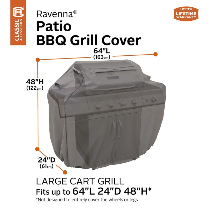 Classic Accessories Ravenna Grill and Patio Lounge Chair Cover Bundle - Image 6