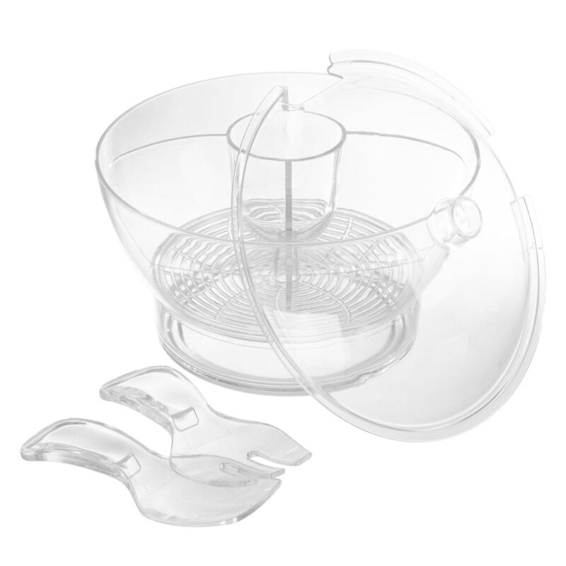 Classic Cuisine Ice Bowl with Serving Utensils - Image 3