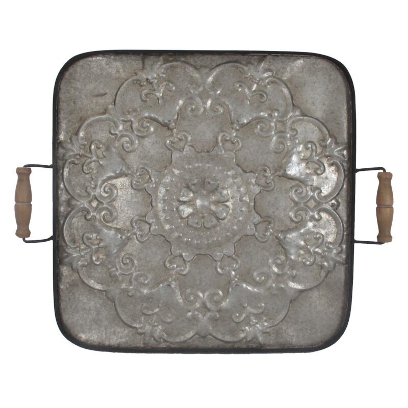 Classic Fashioned Ravello Tray, Square