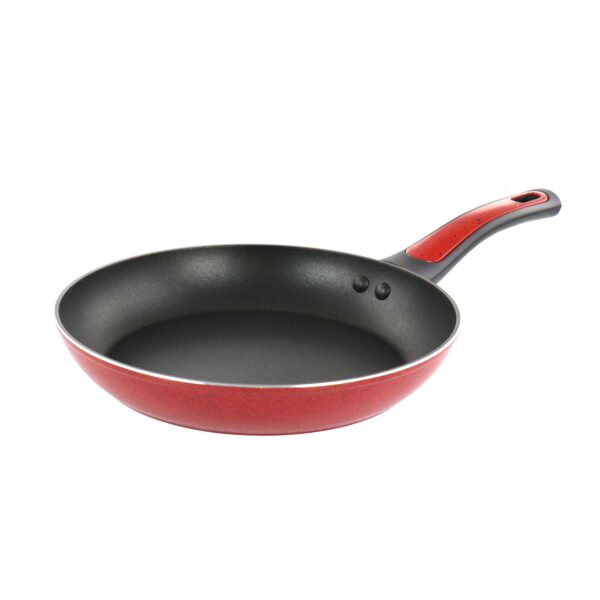 Claybon 9.5 Inch Nonstick Frying Pan in Speckled Red