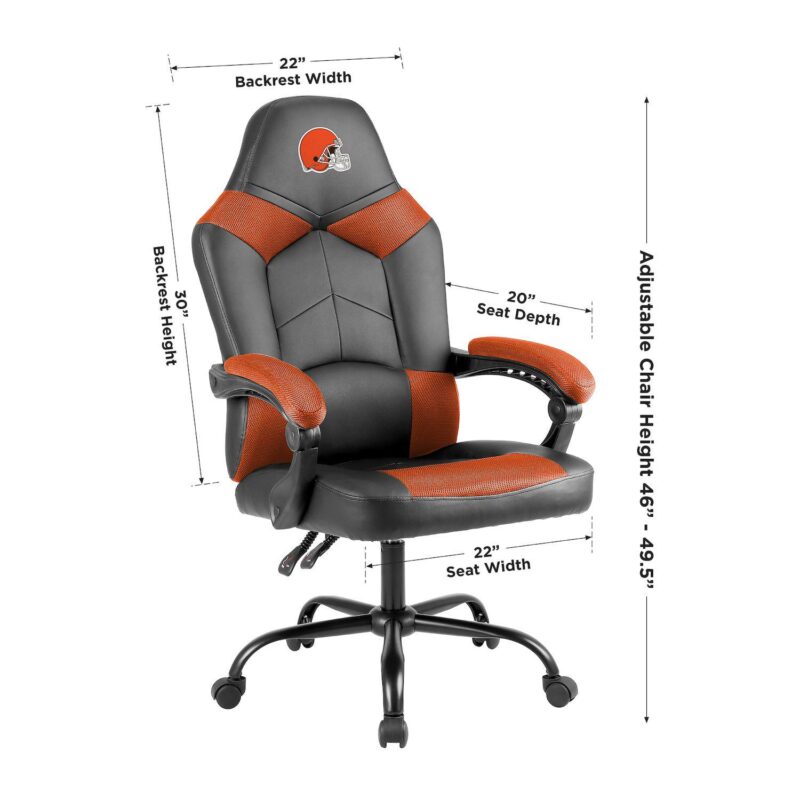 Cleveland Browns NFL Oversized Office Chair - Image 4