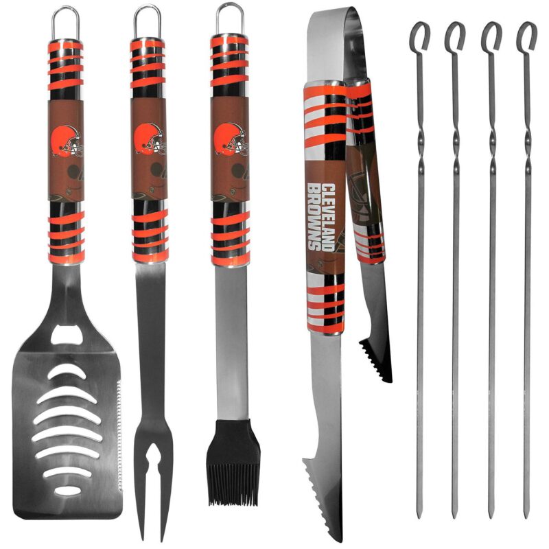 Cleveland Browns Tailgater 8-Piece BBQ Grill Set - Image 2