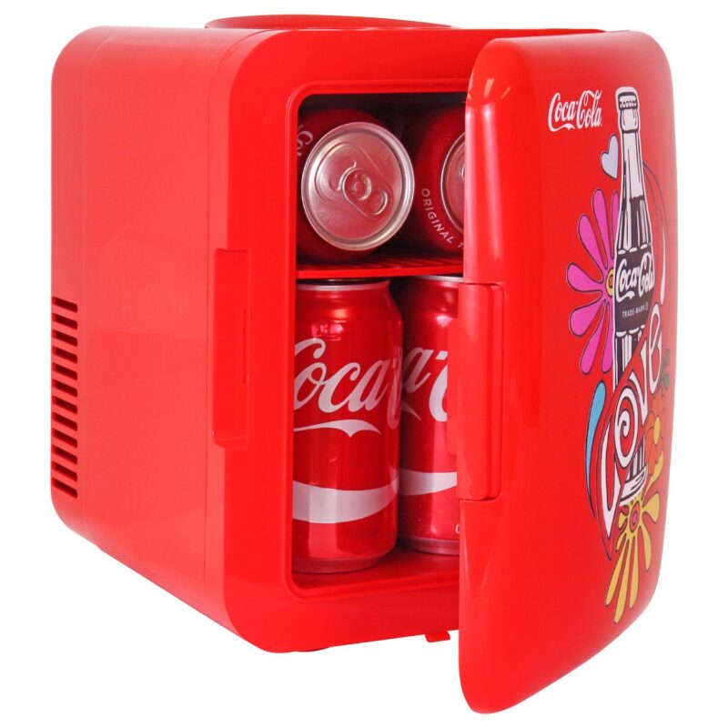 Coca-Cola 6-Can Mini Fridge Cooler/Warmer - Image 11