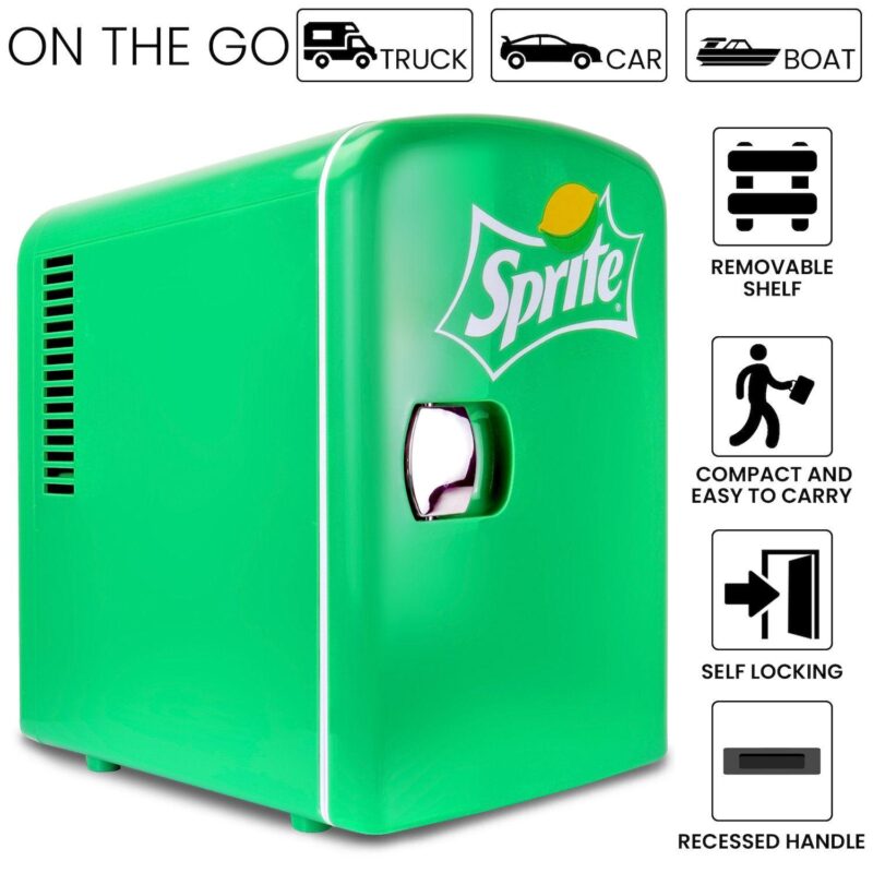 Coca-Cola 6-Can Mini Fridge Cooler/Warmer - Image 7