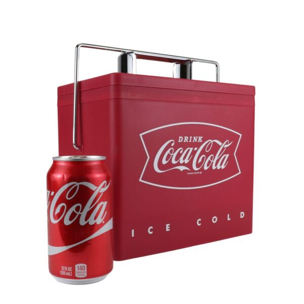 Coca-Cola 6-Can Retro Ice Chest Electric Cooler