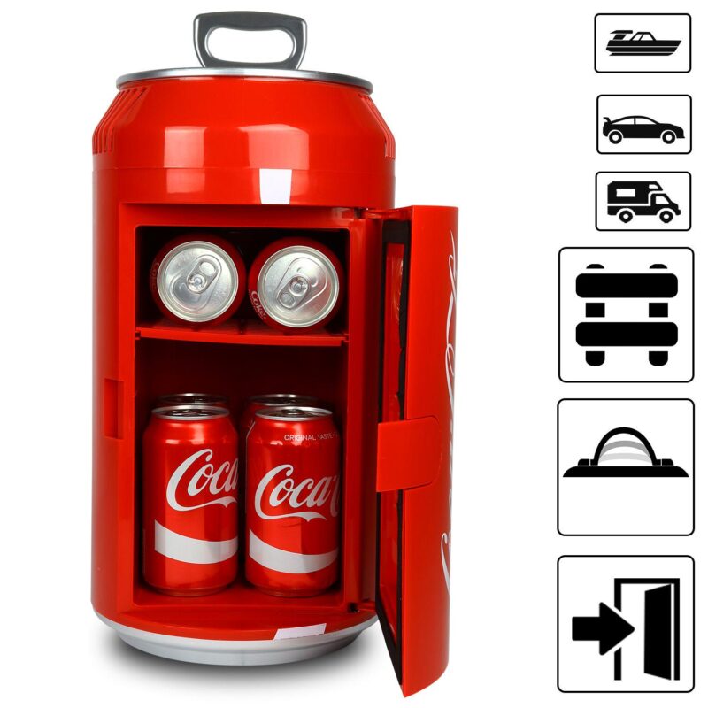 Coca-Cola 8-Can Portable Mini Fridge - Image 5