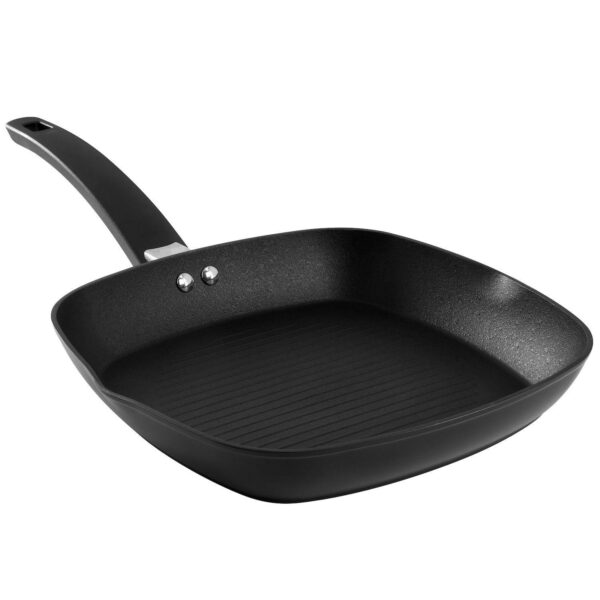 Connelly 10 Inch Nonstick Aluminum Grill Pan in Black