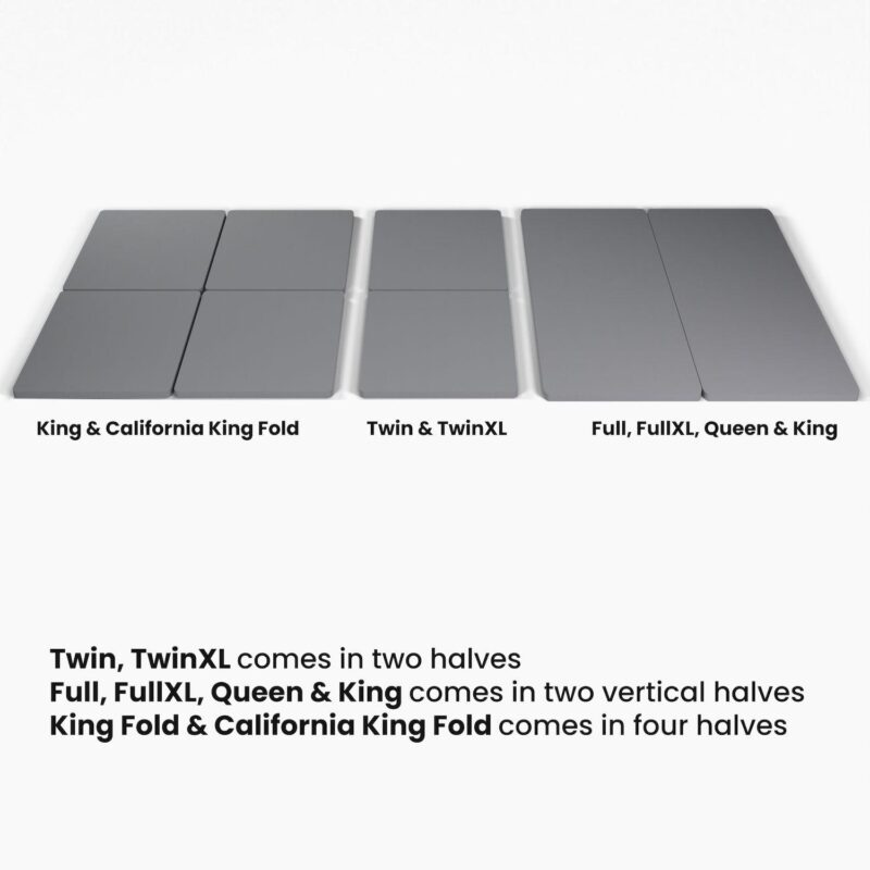Continental Sleep, 1.5  Split Bunkie Board For Mattress/bed Support. - Image 4