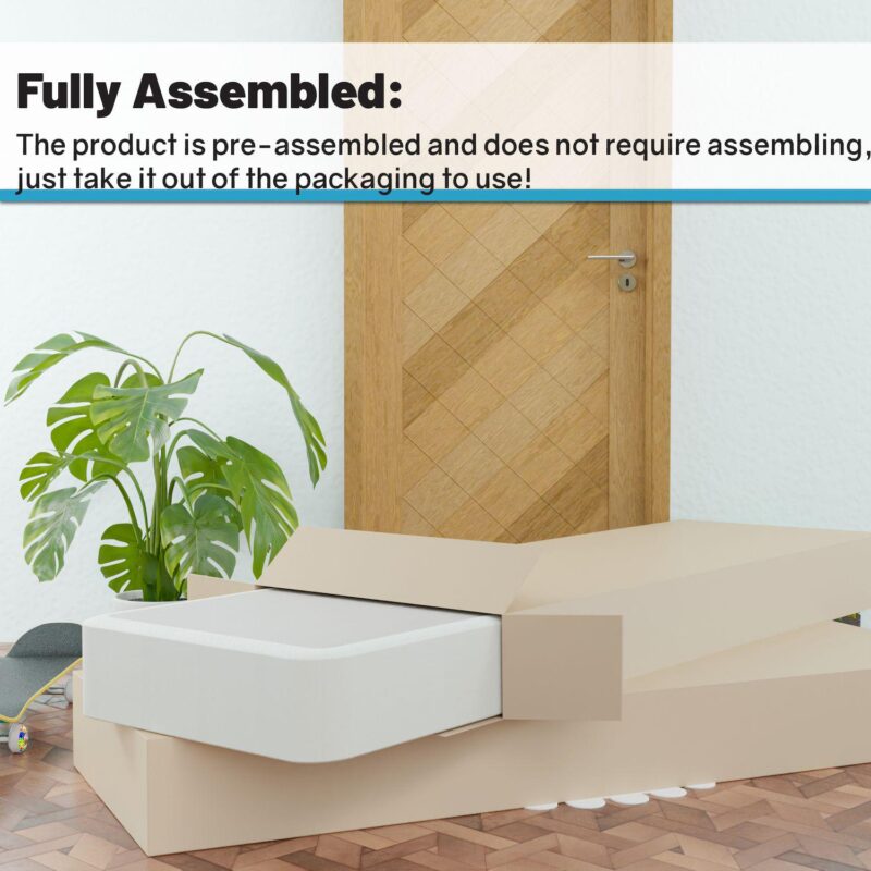 Continental Sleep, 4  Split Wood Low Profile Mattress Box Springs. - Image 5