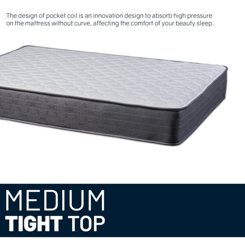Continental Sleep, 9-inch Memory Foam Mattress, Medium Firm Feel with Motion Isolating. - Image 4