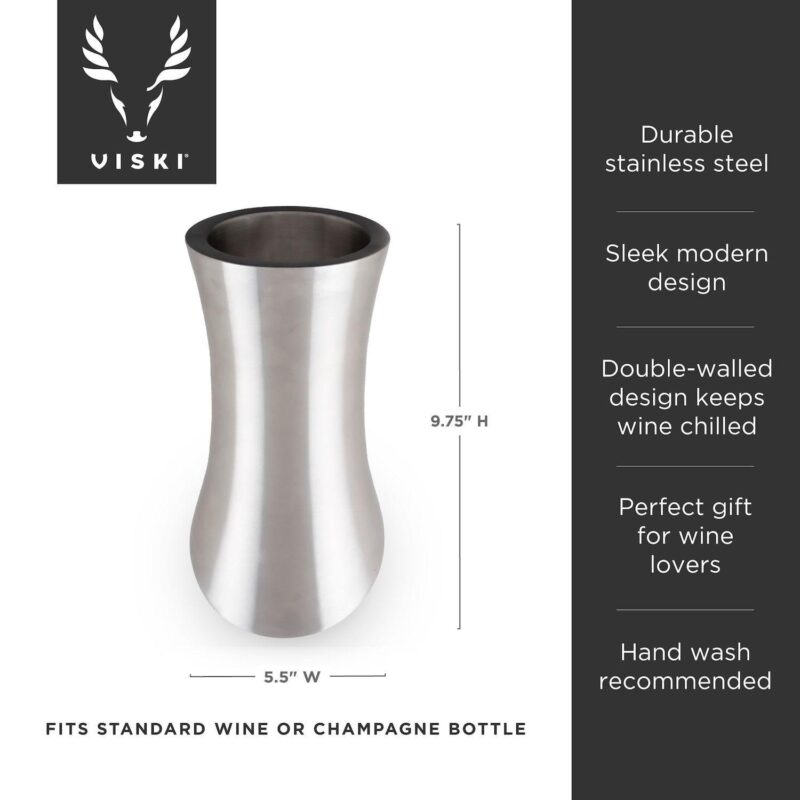 Convex Bottle Chiller by Viski - Image 4