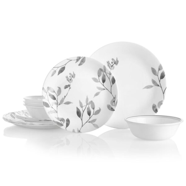 Corelle Misty Leaves 12-pc. Dinnerware Set