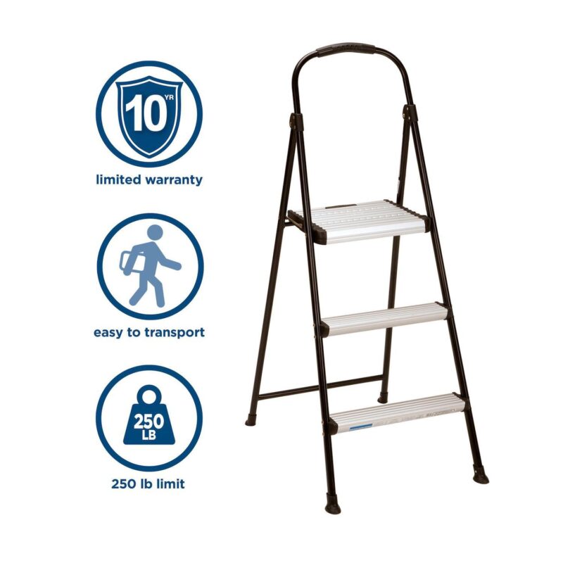 Cosco 3-Step Folding Step Stool - Image 3