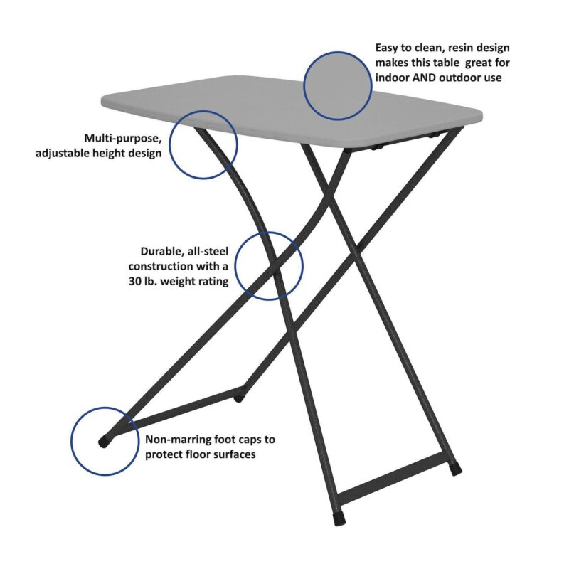 Cosco Personal Folding Activity Tables 2-pack Set - Image 3