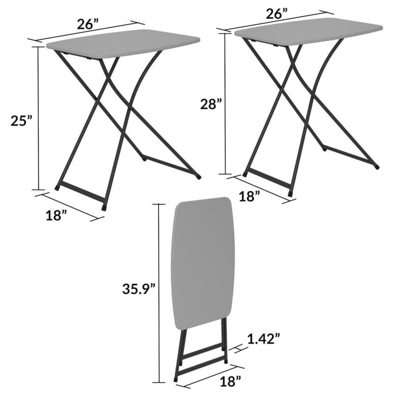 Cosco Personal Folding Activity Tables 2-pack Set - Image 8