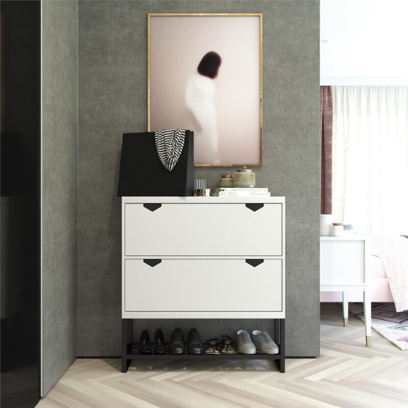 CosmoLiving by Cosmopolitan Brielle Entryway Shoe Storage - Image 5