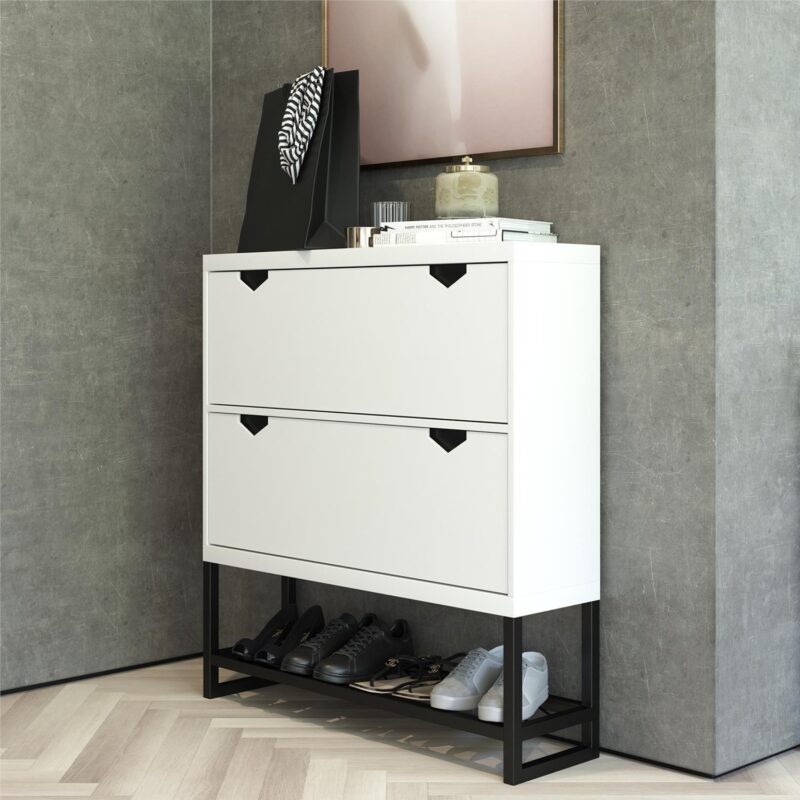 CosmoLiving by Cosmopolitan Brielle Entryway Shoe Storage - Image 6