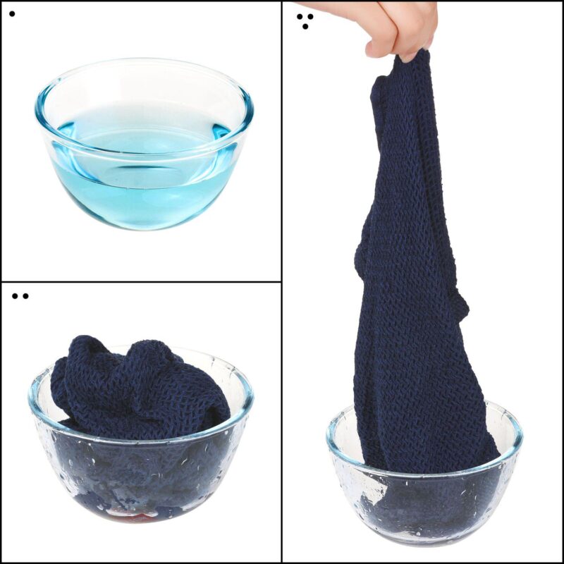 Cotton Dish Cloths Waffle Weave Kitchen Towels - Image 4