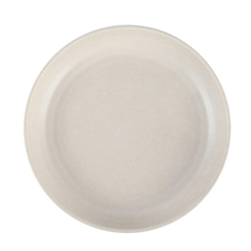 Cravings By Chrissy Teigen 4 Piece 8.6 Inch Round Stoneware Dinner Bowl Set in Oat Milk - Image 5