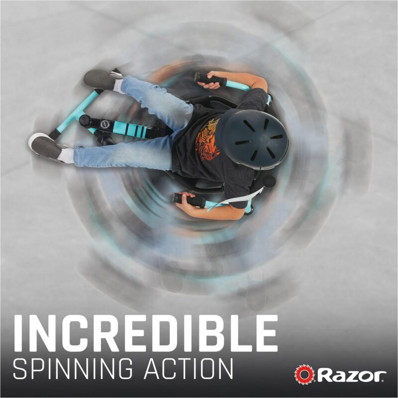Crazy Cart Shuffle by Razor, Kid-Powered Drifting Go-Kart, Ride-on for Ages 4+, Adjustable Frame - Image 3
