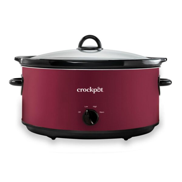 Crock-PotA Manual 8-Quart Slow Cooker, Rhubarb