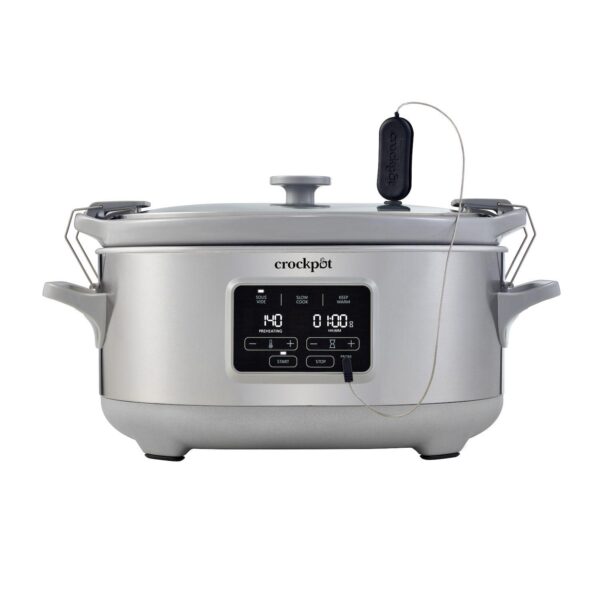 Crock-Pot 7-Quart Cook and Carry Programmable Slow Cooker with Sous Vide