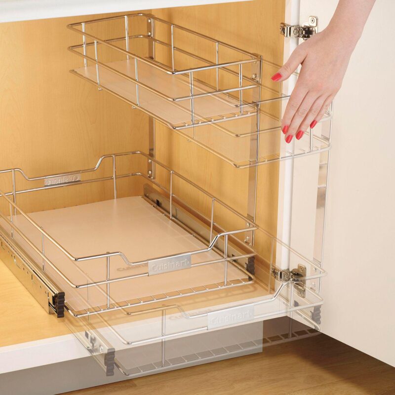 Cuisinart 2-Tier Sliding Under-Cabinet Organizer - Image 5