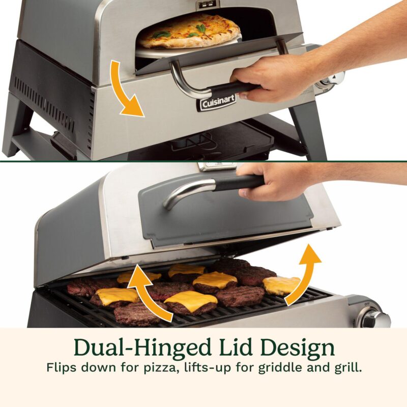 Cuisinart 3-In-1 Grill, Griddle, and Pizza Oven - Image 2