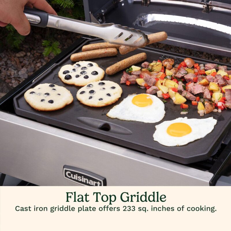 Cuisinart 3-In-1 Grill, Griddle, and Pizza Oven - Image 4