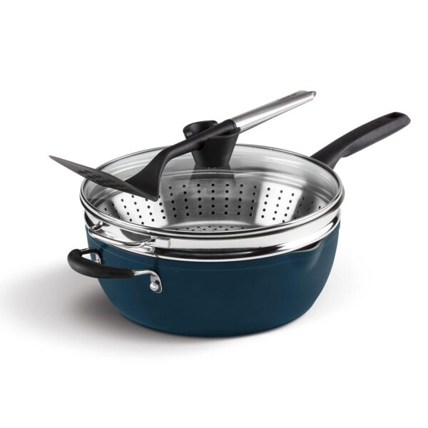 Cuisinart 4.5 Qt Preferred Pan, Nouveau Navy, PP4-26NV