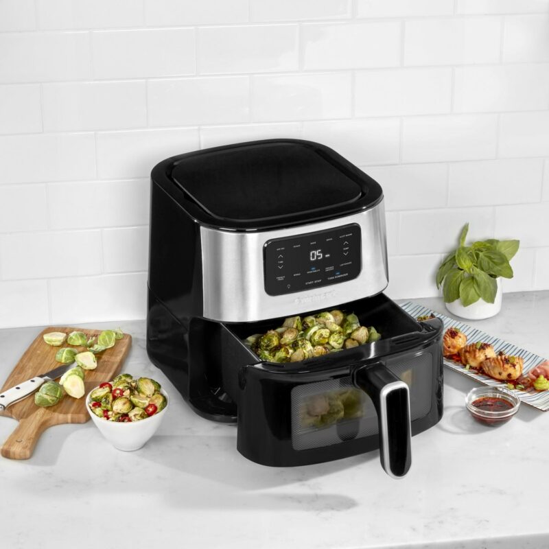 Cuisinart 6 qt Air Fryer, Black - Digital Display - Image 5