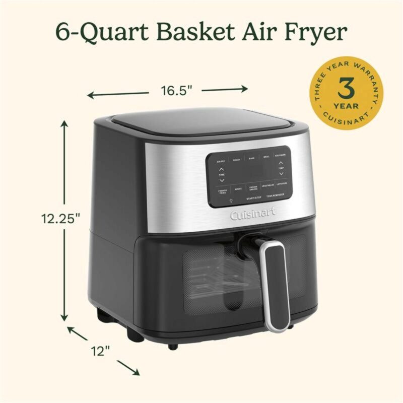 Cuisinart 6-qt. Basket Air Fryer - Image 11