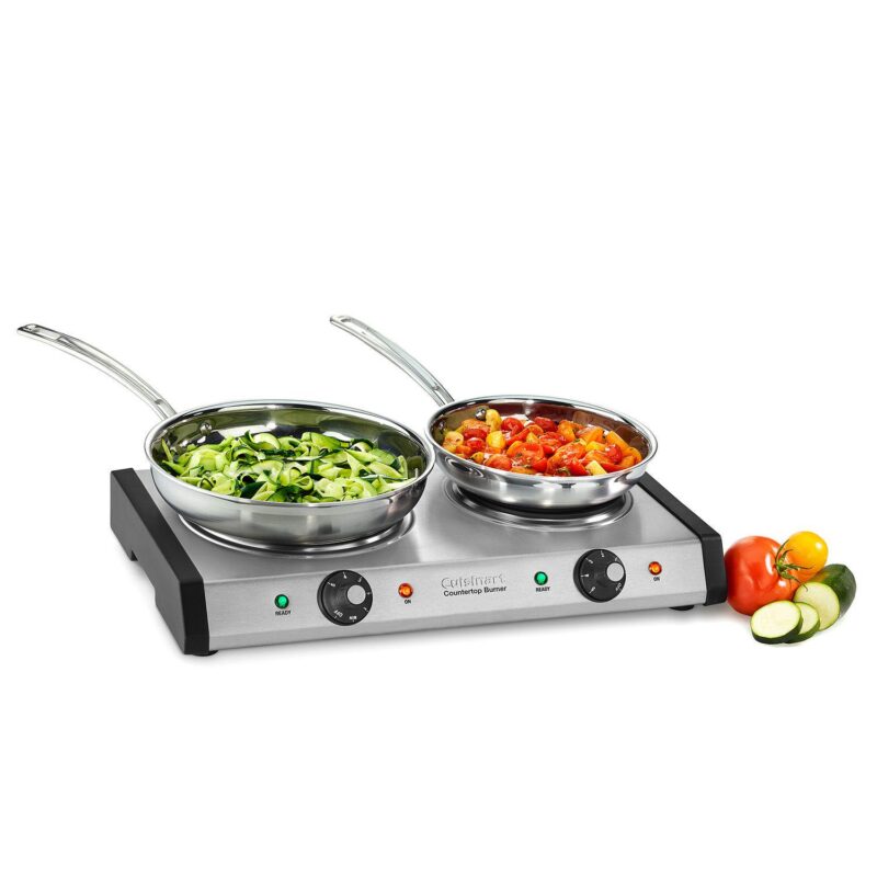 Cuisinart Cast Iron Double Burner - Image 2