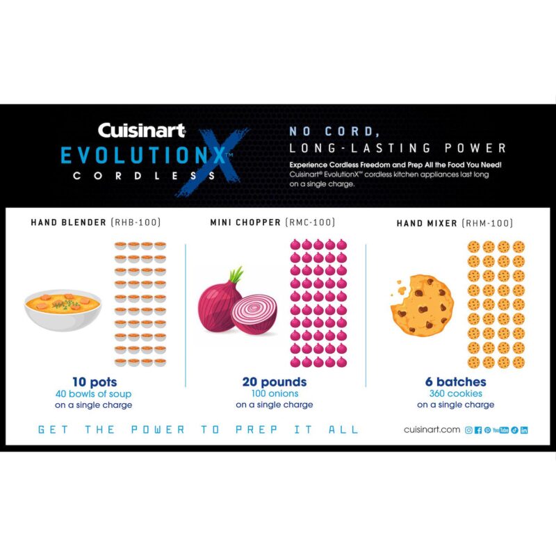 Cuisinart EvolutionX Cordless Hand Mixer - Image 8