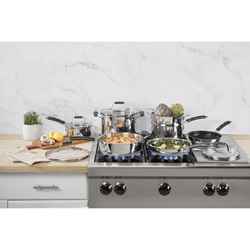 Cuisinart Heritage Stainless Collection Cookware Set - Image 2