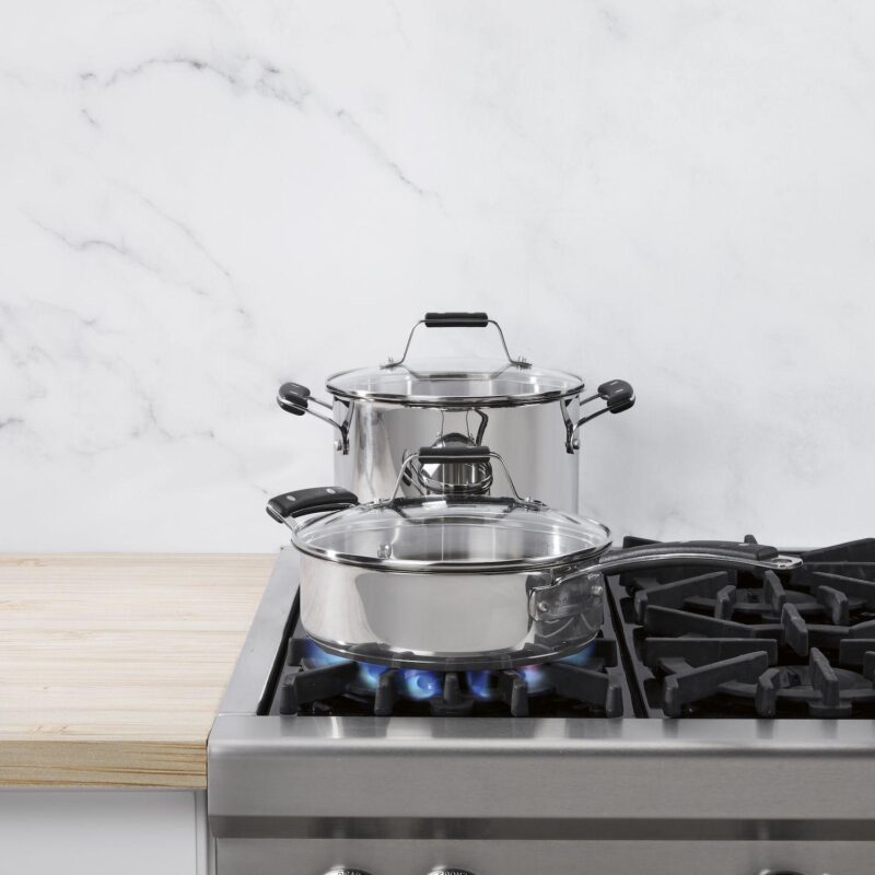 Cuisinart Heritage Stainless Collection Cookware Set - Image 5