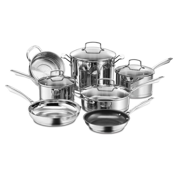 Cuisinart Professional Series 11-pc. Stainless Steel Cookware Set