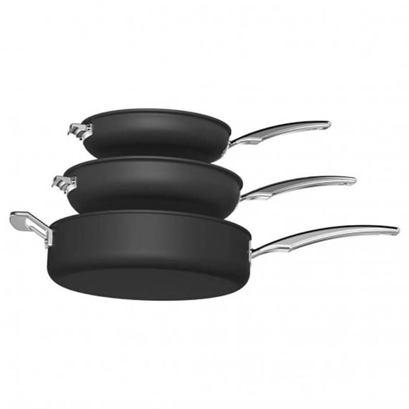 Cuisinart Smartnest Hard Anodized Smartnest Hard Anodized 11-pc Set, Aluminum - Image 2