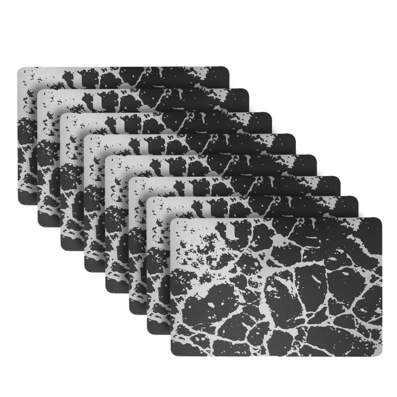 Dainty Home Marble Cork 12  x 18  Placemats Set Of 8 - Image 5