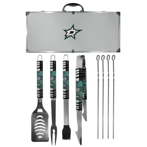 Dallas Stars Tailgater 8-Piece BBQ Grill Set